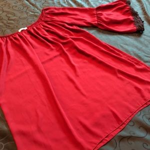 Red tunic